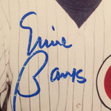 Ernie Bank’s autographed 8x10 color photo