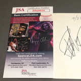 Billy Squier autographed album page JSA certified