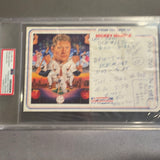 Mickey Mantle handwritten notes on his stationary PSA/DNA encapsulated