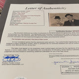Stan Laurel autographed 3x5 photo JSA certified
