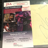 Dean Jones/Leigh T Young autographed album JSA certified