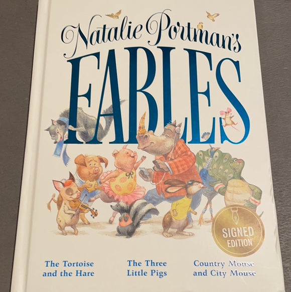 Fables by Natalie Portman autographed book JSA certified