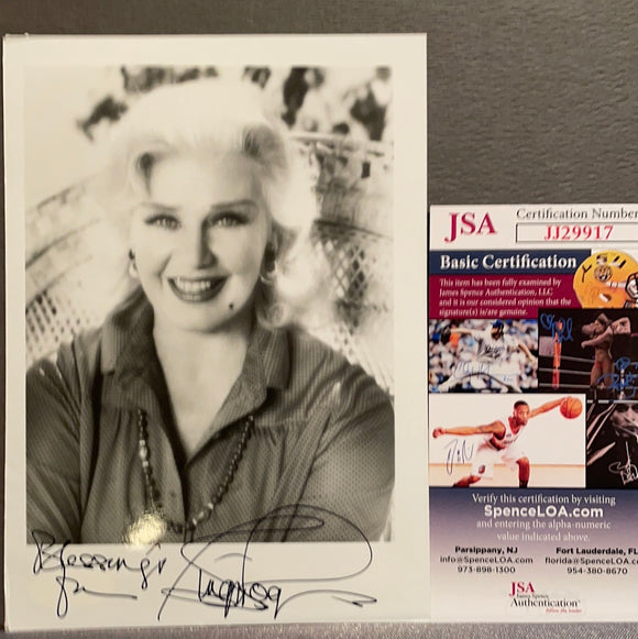 Ginger Rogers autographed 5x7 BxW photo JSA certified
