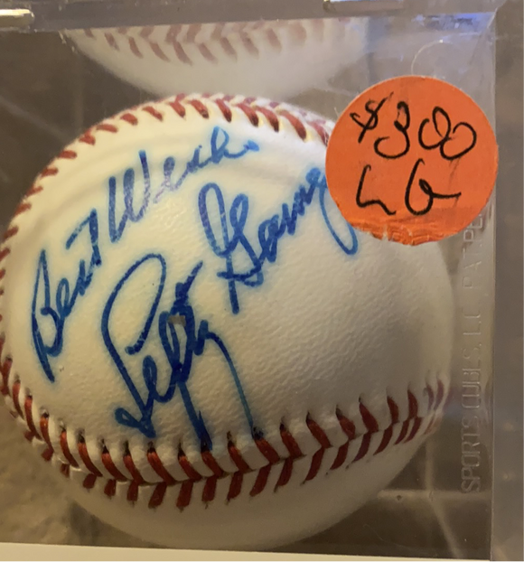 Lefty Gomez autographed not-official baseball best wishes JSA - LW Sports