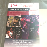 Sting autographed album page JSA certified