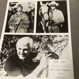 John Hart autographed 8x10 BxW photo JSA certified