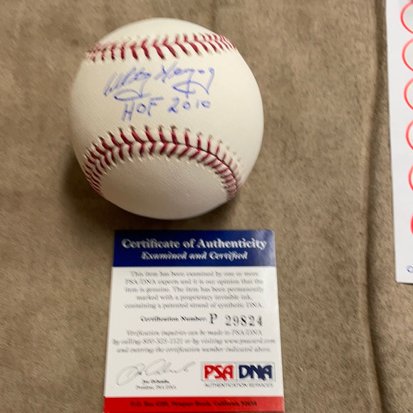 Whitey Herzog autographed HOF 2010 MLBALL PSA/DNA