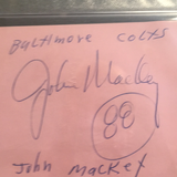 Don McCafferty autographed album page PSA/DNA encapsulated