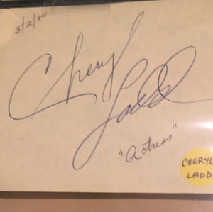 Cheryl Ladd/Tom Kean autographed album JSA certified