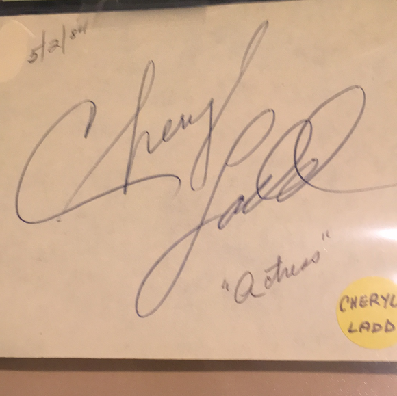 Cheryl Ladd/Tom Kean autographed album JSA certified