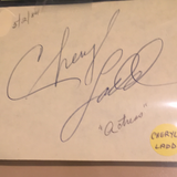 Cheryl Ladd/Tom Kean autographed album JSA certified