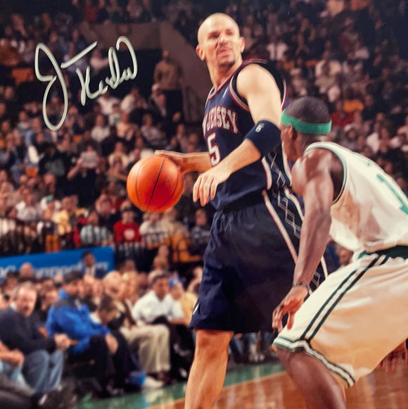 Jason Kidd autographed 8x10 color photo