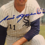 Luis Aparicio autographed 8x10 color photo.