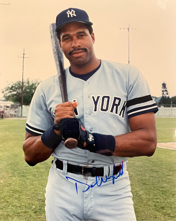 Dave Winfield autographed 8x10 color photo obtained in person