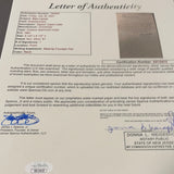 Stan Laurel autographed typed letter JSA certified