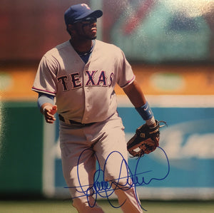 Elvis Andrus autographed 8x10 color photo
