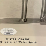 Buster Crabbe autographed 8x10 BxW photo JSA certified