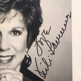 Vicki Lawrence autographed 8x10 BxW photo JSA