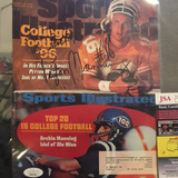Peyton Manning autographed Sports Illustrated cover JSA certified