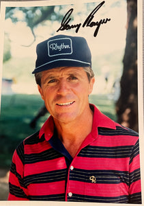 Gary Player 5x7 color autographed photo