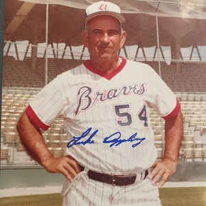 Luke Appling autographed 8x10 color photo