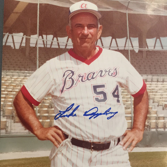 Luke Appling autographed 8x10 color photo