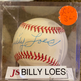 Billy Loes autographed MLB baseball JSA