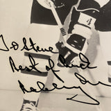 Bobby Orr autographed 8x10 B&W photo personalized