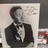 Red Buttons autographed 8x10 BxW photo JSA certified