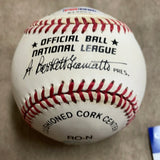 Bill Mazeroski autographed MLB baseball PSA certified
