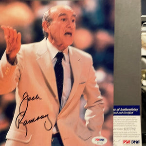 Jack Ramsay autographed 8x10 color photo PSA/DNA certified